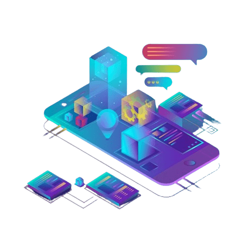 isometric gradient 3d mobile phone background 52683 6227 removebg preview