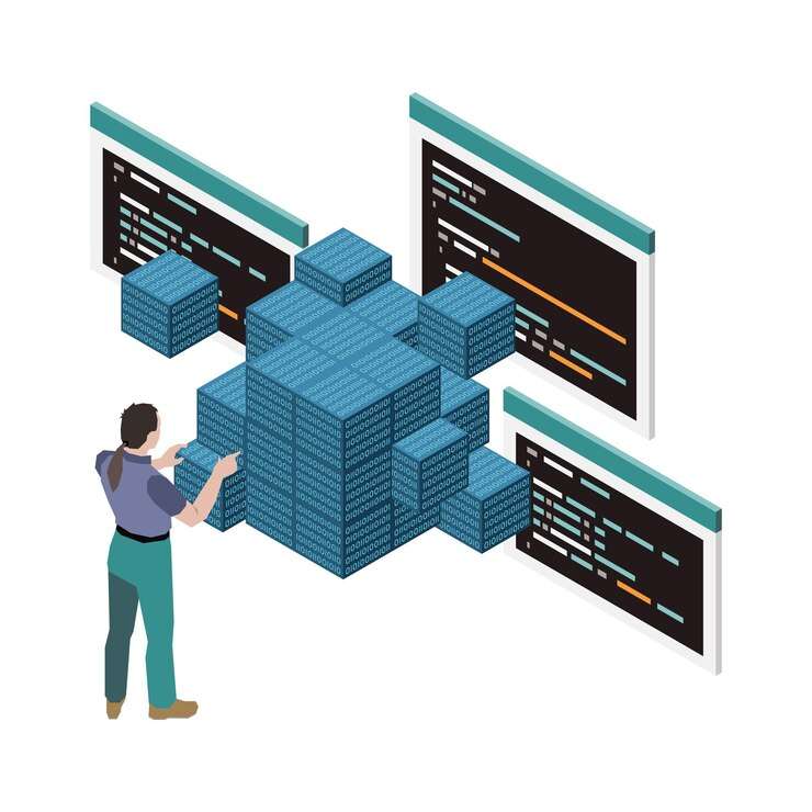 cube programming isometric composition 1284 66494